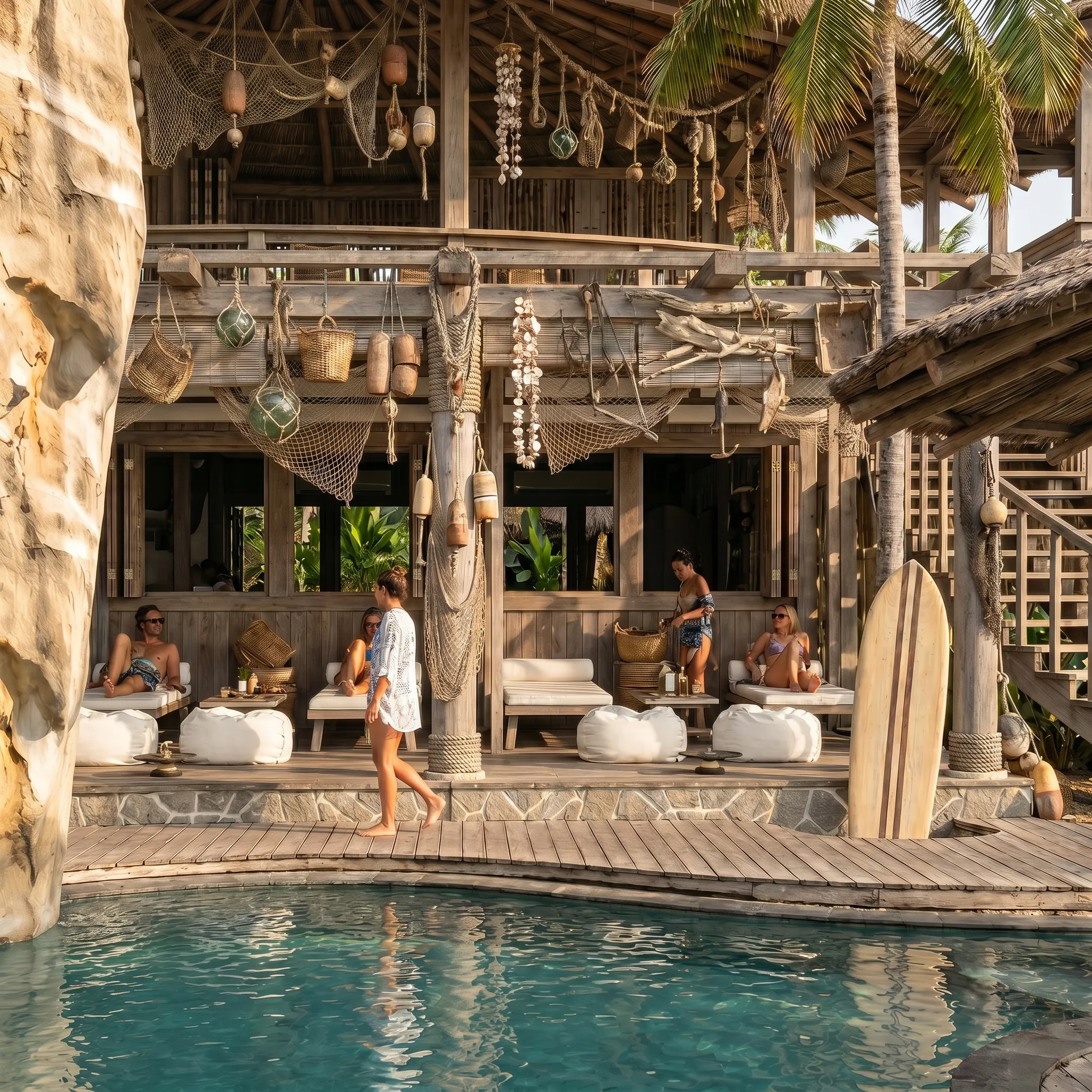 ออกแบบ Beach Club โดย Grid Architect